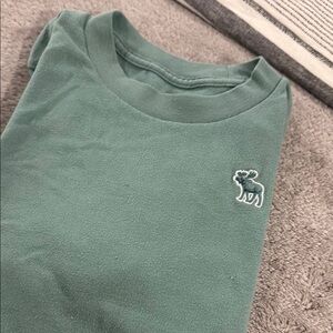 Green T-Shirt with Moose Logo